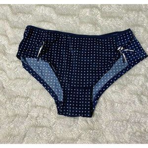 Unbranded Blue With White Polka dots Panties Size XL